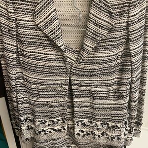 St. John Monochrome Knit Blazer